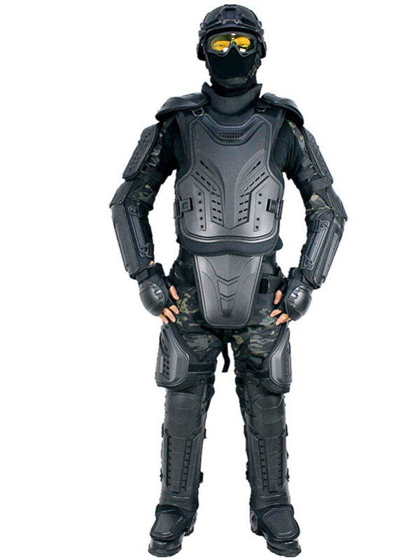 Anti-Riot Suit with Helmet – Full Defense for Field Operations