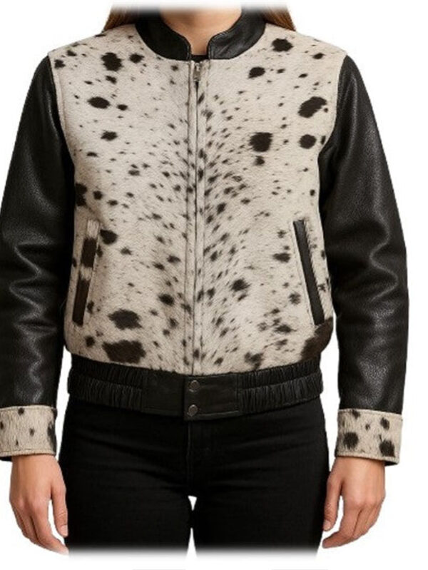 Women’s Slim Fit Moto Leather Jacket – Stylish Cut