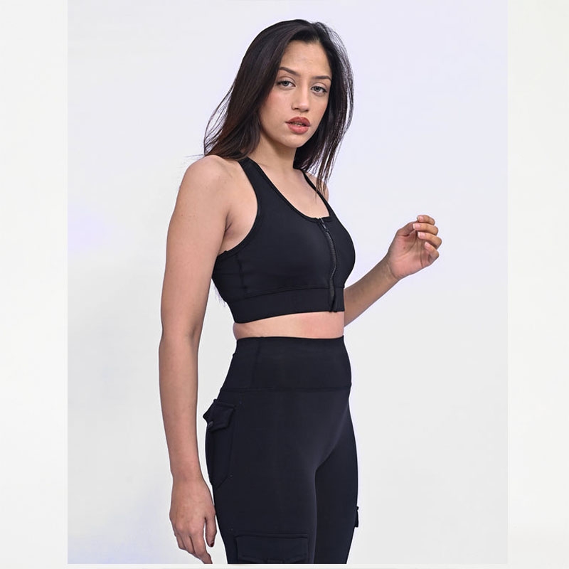 Women’s Sports Bra – Seamless Support with Breathable Mesh
