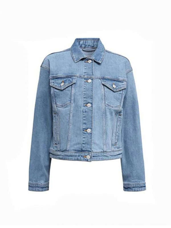 Men’s Raw Denim Jacket – Classic Fit with Reinforced Seams