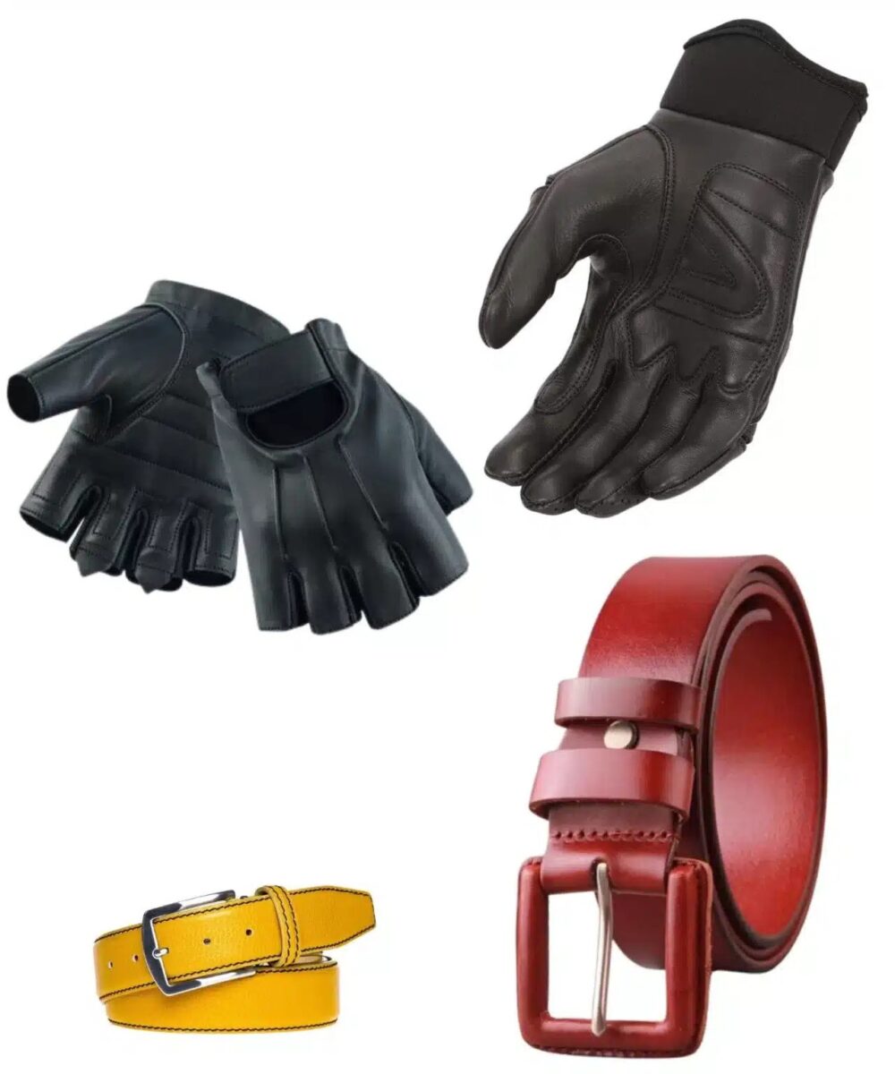 Real Leather Belts , Gloves  & Accessories